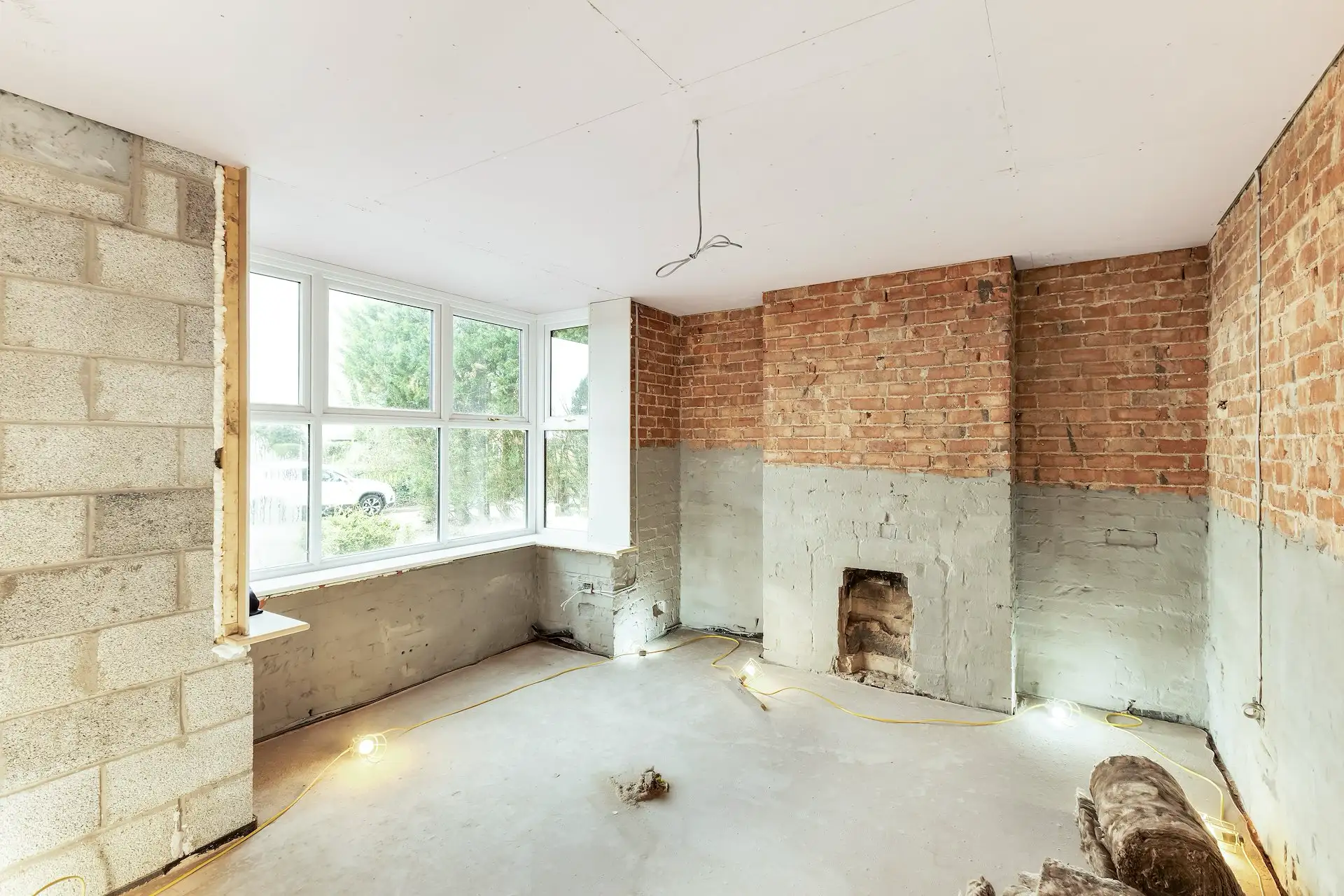 Work in progress - Oaklea Farm Preston home extension builders